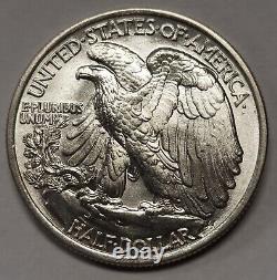 1936 Silver Walking Liberty Half Grading GEM BU Flashy Premium Quality Coin b23