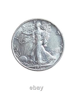 1936 Walking Liberty Half Dollar 50C SEE ALL PICS