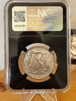1936 Walking Liberty Half Dollar 50c NGC MS63 With Original Bag Fragment