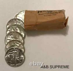 1936 Walking Liberty Half Dollar From OBW Roll Estate CH-GEM Bu Unc 90% Silver
