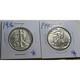 1936 And 1940 Walking Liberty Half Dollar Silver Coin Lot Us Mint 50 Cent Piece