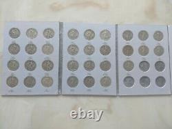 1937-1947 Walking Liberty Silver Half Dollar Complete Set Book (31 Coins)