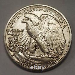 1937-D Silver Walking Liberty Half Grading AU Flashy Premium Quality Coin c84