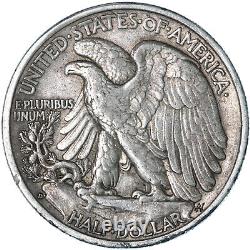 1937 D Walking Liberty Half Dollar 90% Silver Extra Fine XF+ See Pics S899