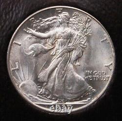 1937 D Walking Liberty Half Dollar Icg Ms 64 Pq For The Grade And Looks Gem