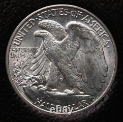 1937 D Walking Liberty Half Dollar Icg Ms 64 Pq For The Grade And Looks Gem