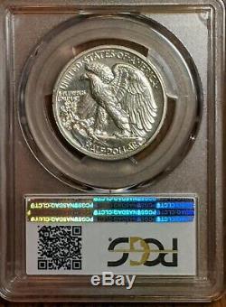 1937 PROOF Walking Liberty Half Dollar PCGS PF62