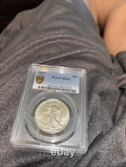 1937-P Walking Liberty Silver Half Dollar MS62 PCGS
