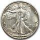 1937-s (ms) Walking Liberty Half Dollar 50c 90% Silver