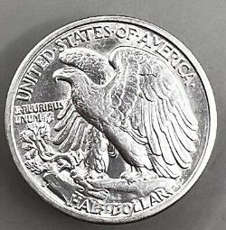 1937-S Walking Liberty Half Dollar AU 24731