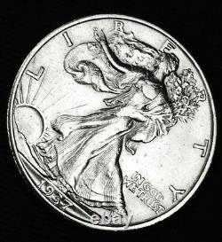 1937-S Walking Liberty Half Dollar Silver High Grade Inventory A