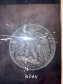 1937 Walking Liberty Half Dollar With A W Initials