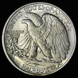 1937 Walking Liberty Silver Half Dollar BU UNCIRCULATED MS E387 JEM