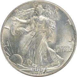 1937 Walking Liberty Silver Half Dollar Choice BU Uncertified #121