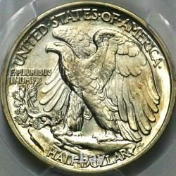 1938 50C Walking Liberty Half Dollar PCGS MS64 C1042