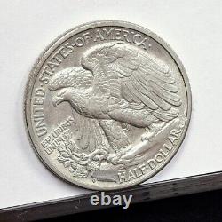 1938-D Liberty Walking Half Dollar AU (#55758-L)