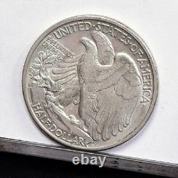 1938-D Liberty Walking Half Dollar AU (#55758-L)