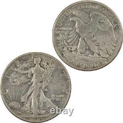 1938 D Liberty Walking Half Dollar VF Very Fine 90% Silver SKUI5346