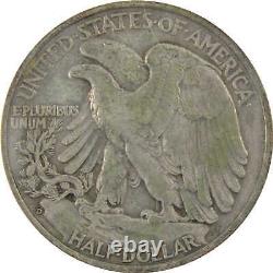 1938 D Liberty Walking Half EF 40 ANACS Silver Toned SKUI11908