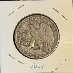 1938-D VF Walking Liberty Half Dollar