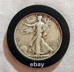 1938 D WALKING LIBERTY HALF DOLLAR Rare Semi-Key Date Better Grade? NICE