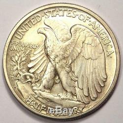 1938-D Walking Liberty Half Dollar 50C Choice BU UNC Details (MS) Rare Coin