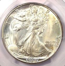 1938-D Walking Liberty Half Dollar 50C PCGS MS66+ CAC Plus Grade $2400 Value