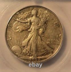 1938-D Walking Liberty Half Dollar 50c ICG VF35 Key Date