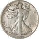 1938 D Walking Liberty Half Dollar 90% Silver Fine Fn See Pics M513