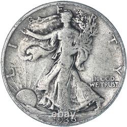 1938 D Walking Liberty Half Dollar 90% Silver Fine FN See Pics S896