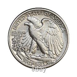 1938 D Walking Liberty Half Dollar Choice BU / MS / UNC