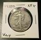 1938 D Walking Liberty Half Dollar Key Date Silver 50c Xf+ Old Us Coin