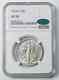 1938 D Walking Liberty Half Dollar Ngc Au-58 Cac