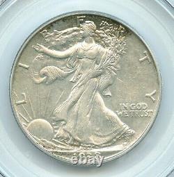 1938-D Walking Liberty Half Dollar, PCGS AU50