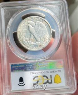 1938-D Walking Liberty Half Dollar PCGS AU Detail Freshly Graded
