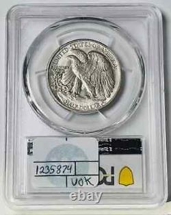 1938 D Walking Liberty Half Dollar PCGS MS-62 CAC