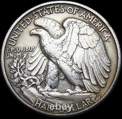 1938-D Walking Liberty Half Dollar - STUNNING -BB#D842BBB