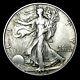 1938-d Walking Liberty Half Dollar Silver - Nice Key Date - #t729