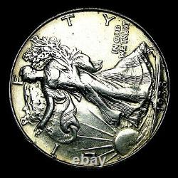 1938-D Walking Liberty Half Dollar Silver - Stunning Details Coin - #893H