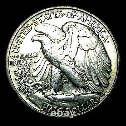 1938-D Walking Liberty Half Dollar Silver - Stunning Details Coin - #893H