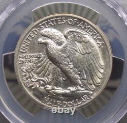 1938 D Walking Liberty SILVER Half Dollar 50c PCGS AU55 #126 About Unc ECC&C