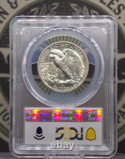 1938 D Walking Liberty SILVER Half Dollar 50c PCGS AU55 #126 About Unc ECC&C