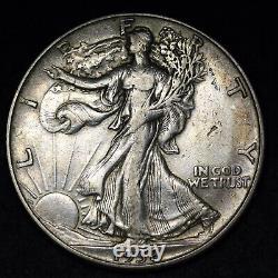 1938-D Walking Liberty Silver Half Dollar CHOICE XF E291 VAMM