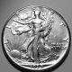 1938-d Walking Liberty Silver Half Dollar Nice Au
