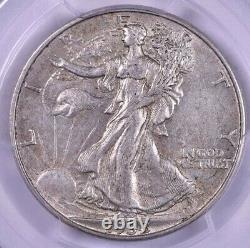 1938-D Walking Liberty Silver Half Dollar PCGS AU53