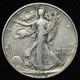 1938-d Walking Liberty Silver Half Dollar Xf E317 Xct