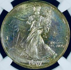 1938 Liberty Walking Half Dollar NGC PF-67 Proof 67 Pretty Color