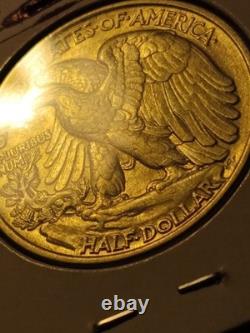 1938 SILVER WALKING LIBERTY HALF DOLLAR /Extremely Fine