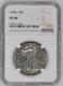 1938 Walking Liberty Half Dollar 50c Ngc Proof Pf-60 Toned