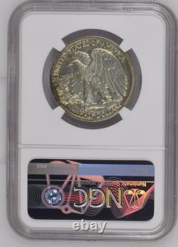1938 Walking Liberty Half Dollar 50C NGC Proof PF-60 Toned